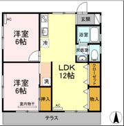 ベルドールの間取り画像