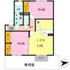 パセオ真美 D棟の間取り画像