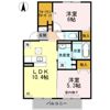メゾンクレール広瀬 A棟の間取り画像