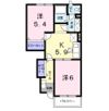 クラベールBの間取り画像
