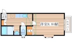 クレセール南吉成弐番館の間取り画像