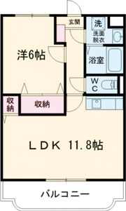 メゾンドセレナIの間取り画像