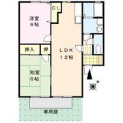 パピオン津福の間取り画像