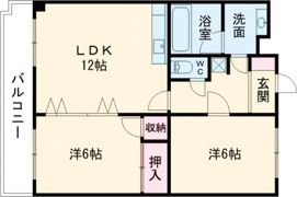 エクセル安部山の間取り画像