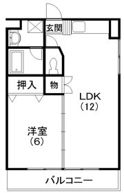 レイクコート富塚の間取り画像