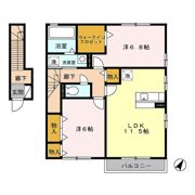 サングリーン Cの間取り画像