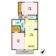 ベルフルールの間取り画像