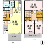 グランモア緑が丘の間取り画像