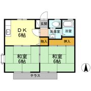サンガーデン Ⅱ棟の間取り画像