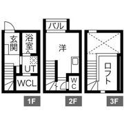 a l’aise高畑(アレーズタカバタ)の間取り画像