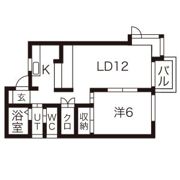 タウンハウスヨシダA棟の間取り画像