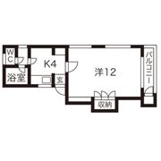 フレグランスB棟の間取り画像