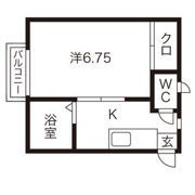スノーホワイトAの間取り画像
