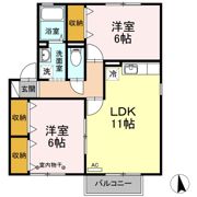 セジュールT．Tの間取り画像