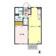 アムール上峰の間取り画像