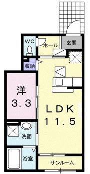 コンフォートK 十番館の間取り画像