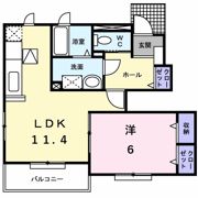 ポラリスⅡの間取り画像