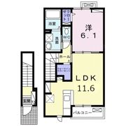ルミナス今治 Ⅰの間取り画像