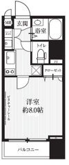 HF北四番丁レジデンスの間取り画像