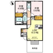 プリマベールの間取り画像
