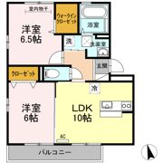 ランロード B棟の間取り画像