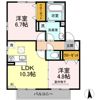 花笑み荘 B棟の間取り画像
