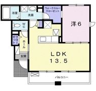 カーサ ブラーボ トレの間取り画像