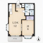 エルディムセントポーリアの間取り画像