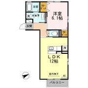コープアールエム Ⅰの間取り画像