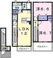 エステ・スールの間取り画像