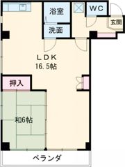 ライフ21の間取り画像