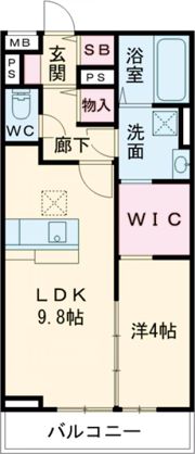 カーザ ヴェルデ C棟の間取り画像