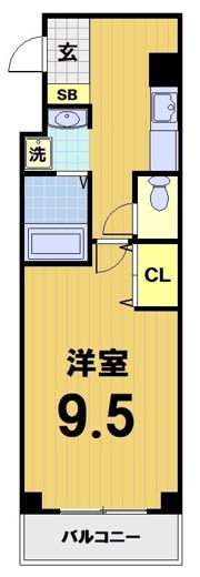 PAL西円町の間取り画像