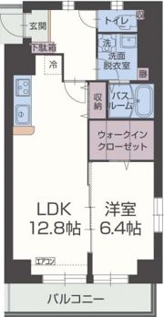 デル・スールの間取り画像
