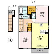 エクサン瀬戸口の間取り画像