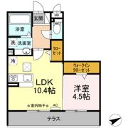 アンフィニときわの間取り画像