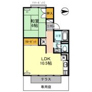 パレーシャル柳田の間取り画像