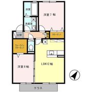 シャンゼトワール藤が尾 C棟の間取り画像