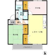 カサベルテ B棟の間取り画像