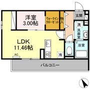 PARAS TOKUYAMAの間取り画像
