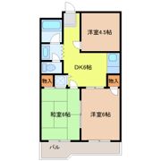 レジデンス オーミの間取り画像