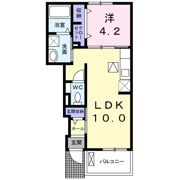 クラール コスモスの間取り画像