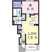エムズ プレシャスの間取り画像