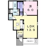 ドミールナンキEASTの間取り画像