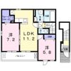 ドミールナンキEASTの間取り画像