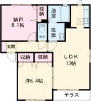 シャーメゾンたけとんぼBの間取り画像