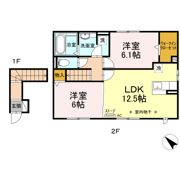 セジュールYuki Bの間取り画像