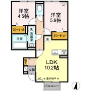 アーバンMの間取り画像