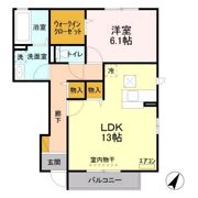 ボヌール Aの間取り画像