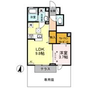 プリズム Aの間取り画像